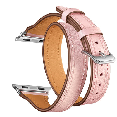 Leather Band for Apple Watch | Pink