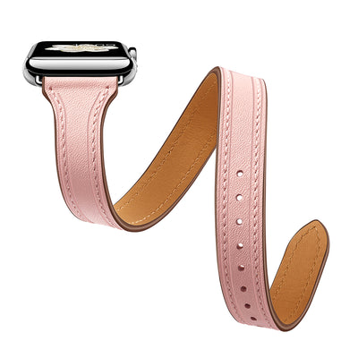Leather Band for Apple Watch | Pink