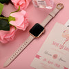 Slim Leather Band for Apple Watch | Pink