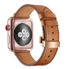 Classic Leather Band for Apple Watch | Rose Gold