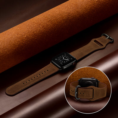 Leather Band for Apple Watch | Dark Brown