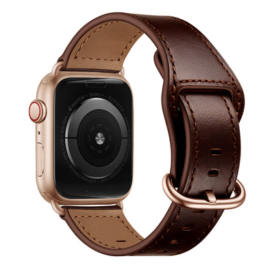 Leather Band for Apple Watch | Dark Brown