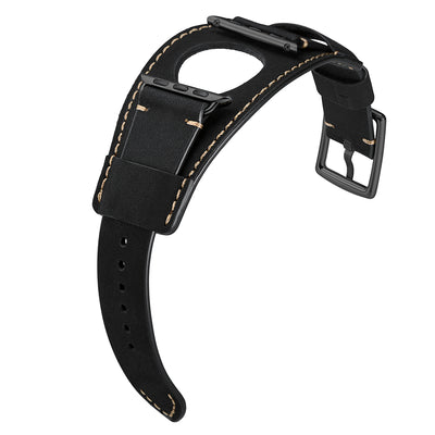Genuine Leather Band for Apple Watch | Black