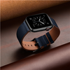 Classic Leather Band for Apple Watch | Navy Blue