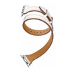 Leather Band for Apple Watch | White