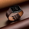 Classic Leather Band for Apple Watch | Dark Brown