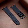 Classic Leather Band for Apple Watch | Navy Blue