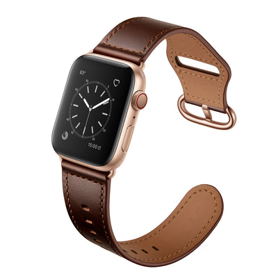 Leather Band for Apple Watch | Dark Brown