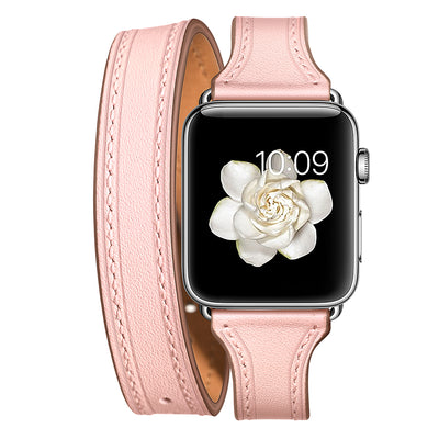 Leather Band for Apple Watch | Pink