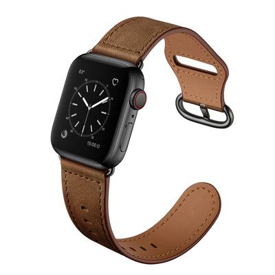 Leather Band for Apple Watch | Dark Brown