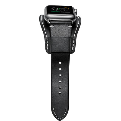 Genuine Leather Band for Apple Watch | Black