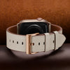 Classic Leather Band for Apple Watch | Beige