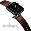 Classic Leather Band for Apple Watch | Dark Brown