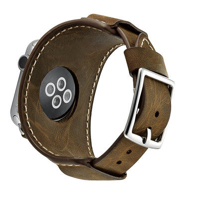 Genuine Leather Band for Apple Watch | Brown