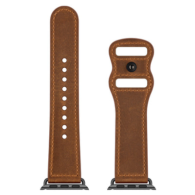 Classic Leather Band for Apple Watch | Brown