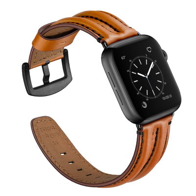 Classic Leather Band for Apple Watch | Brown