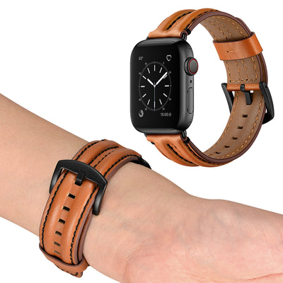 Classic Leather Band for Apple Watch | Brown