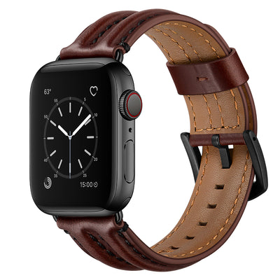 Classic Leather Band for Apple Watch | Brown