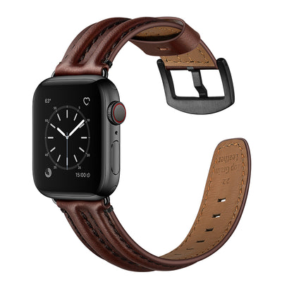 Classic Leather Band for Apple Watch | Brown