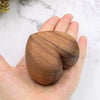 Heart Shape Wood Ring Box | Koa Wood