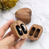 Heart Shape Wood Ring Box | Koa Wood