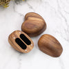 Heart Shape Wood Ring Box | Koa Wood