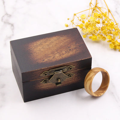 Natural Wood Ring | Olive Wood