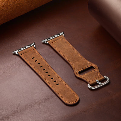 Leather Band for Apple Watch | Brown