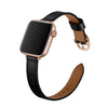 Slim Leather Band for Apple Watch | Black