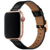 Slim Leather Band for Apple Watch | Black