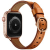 Slim Leather Band for Apple Watch | Brown