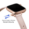 Slim Leather Band for Apple Watch | Pink