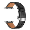 Classic Leather Band for Apple Watch | Silver