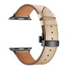 Classic Leather Band for Apple Watch | Beige