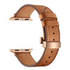 Classic Leather Band for Apple Watch | Rose Gold