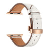 Classic Leather Band for Apple Watch | Rose Gold