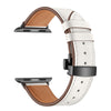 Classic Leather Band for Apple Watch | White