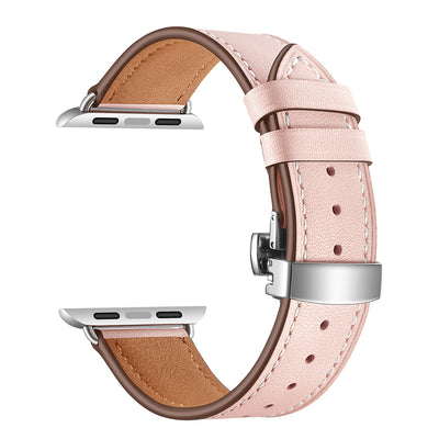 Classic Leather Band for Apple Watch | Pink