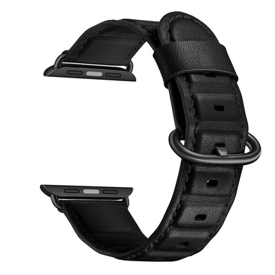 Classic Leather Band for Apple Watch | Black