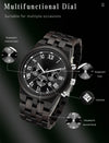 Mens Wood Watch | Black Sandalwood