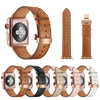 Classic Leather Band for Apple Watch | Rose Gold