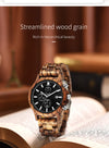 Mens Wood Watch | Zebrawood