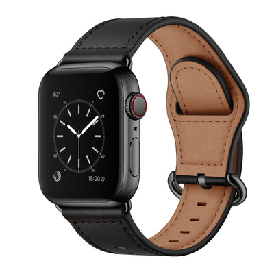 Leather Band for Apple Watch | Black