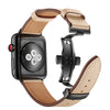 Classic Leather Band for Apple Watch | Beige