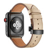 Classic Leather Band for Apple Watch | Beige