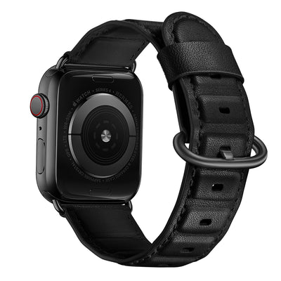 Classic Leather Band for Apple Watch | Black