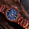 Mens Wood Watch | Red Sandalwood