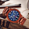 Mens Wood Watch | Red Sandalwood