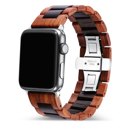 Forest Red Sandalwood Apple Watch Band - iwaysband