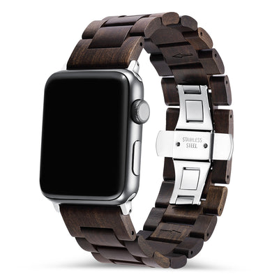 Forest Black Sandalwood Apple Watch Band - iwaysband